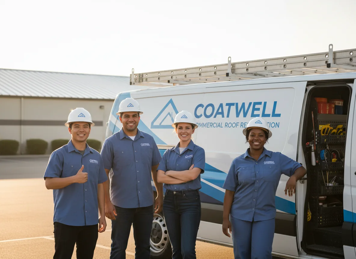 Commercial roof coating company in Centerville, LA